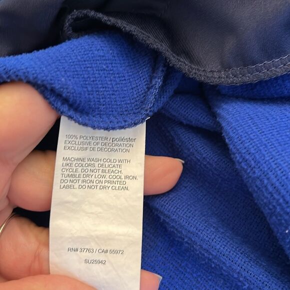 PGA Tour Blue Black Quarter zip long sleeve Pullover Size XL EUC - Picture 4 of 10